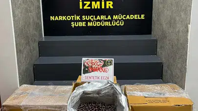 Buca'da zehir tacirlerine büyük darbe: 300 bin hap ele geçirildi