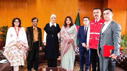 Arakan krizinin sesi oldular: Fatma Meriç Yılmaz'dan Bangladeş'te kritik temaslar